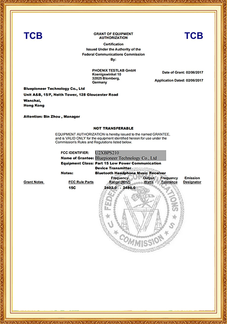 Certificate Of Honor