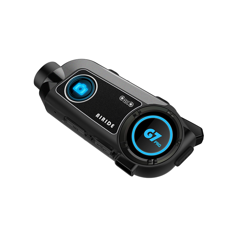 RUNSHO G7 Pro Motorcycle Bluetooth Intercom Helmet Headset with Dual HD Cameras and DVR, All-in-One System