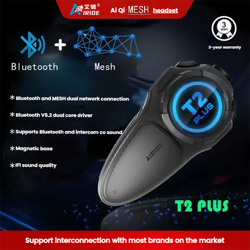 Smart Helmet Bluetooth Headset