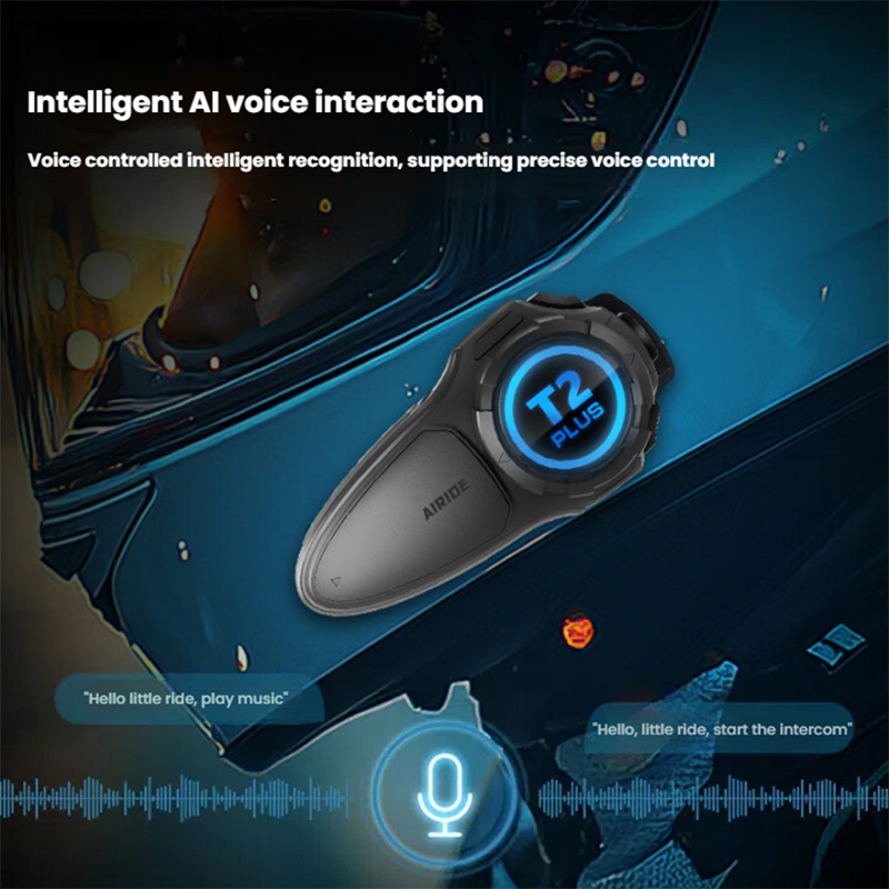 Smart Helmet Bluetooth Headset
