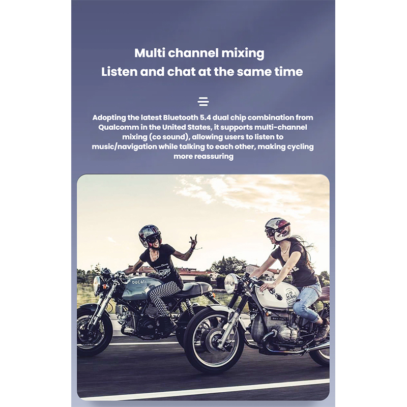 Smart Helmet Bluetooth Headset