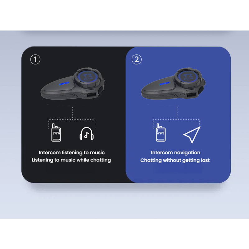 Smart Helmet Bluetooth Headset
